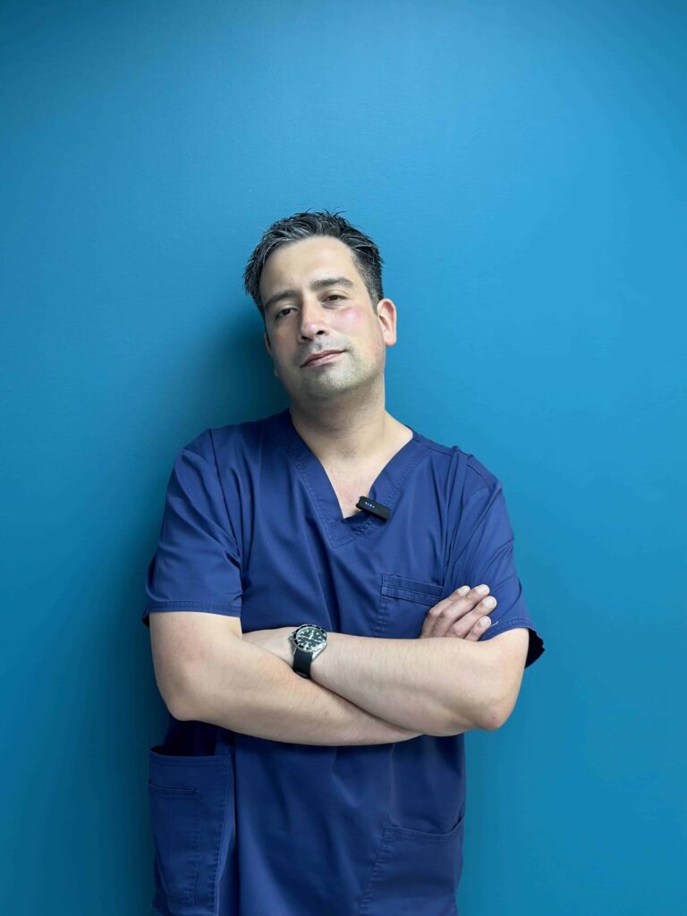 Parte del equipo operativo de la clínica estética